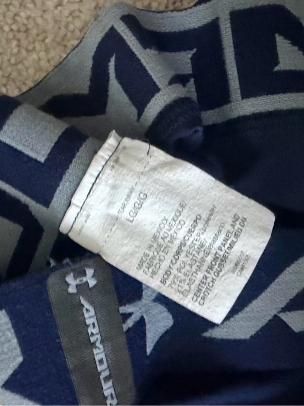 Under Armour Navy and Gray Men's Performance Boxer Briefs - Picture 4 of 4